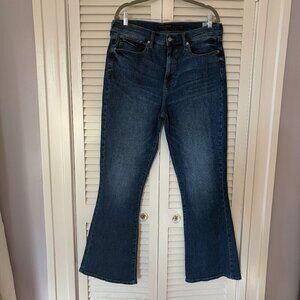 Lucky Brand women's High Rise Flare Stevie Jeans denim 14 32